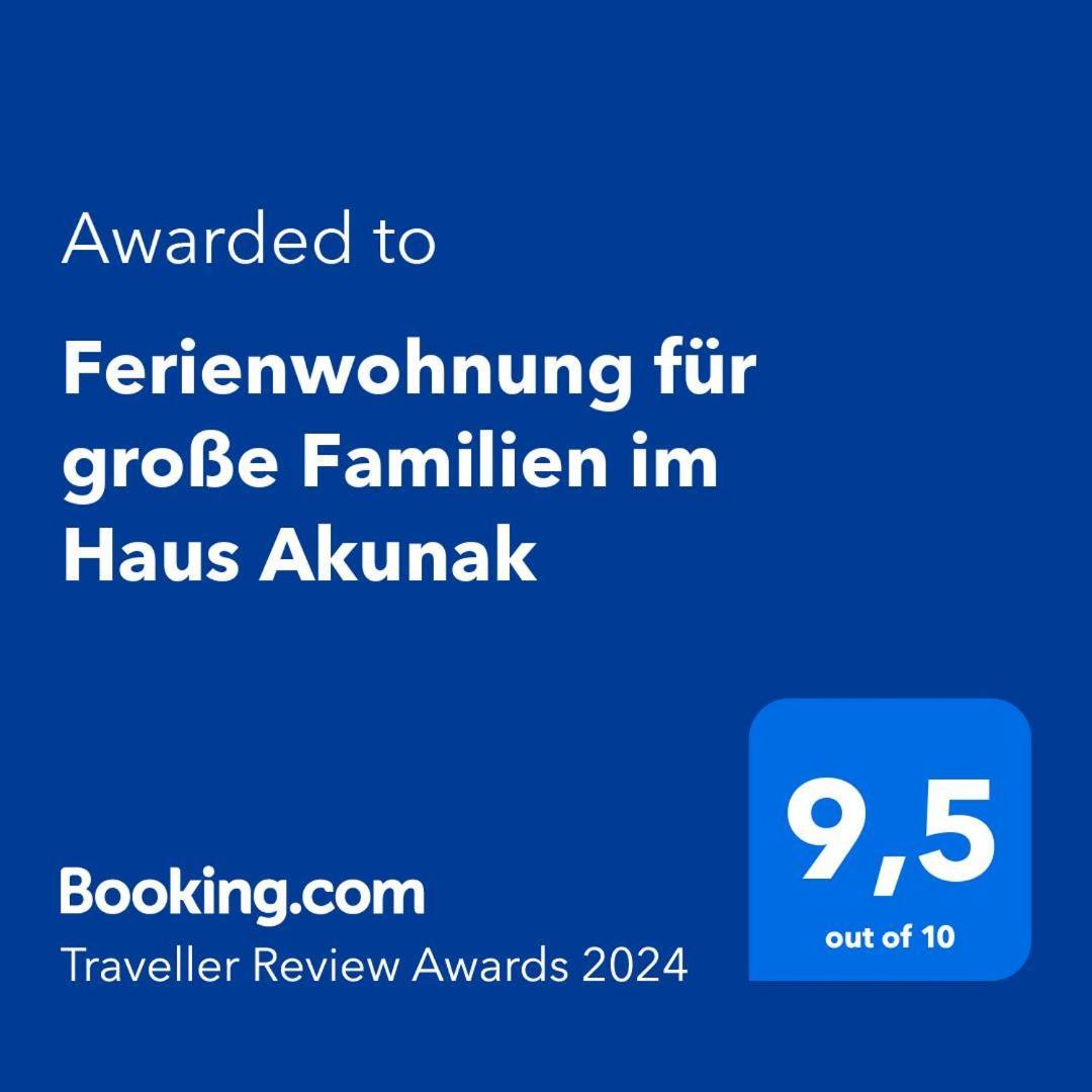 Ferienwohnung Fuer Grosse Familien Im Haus Akunak 부숨 외부 사진