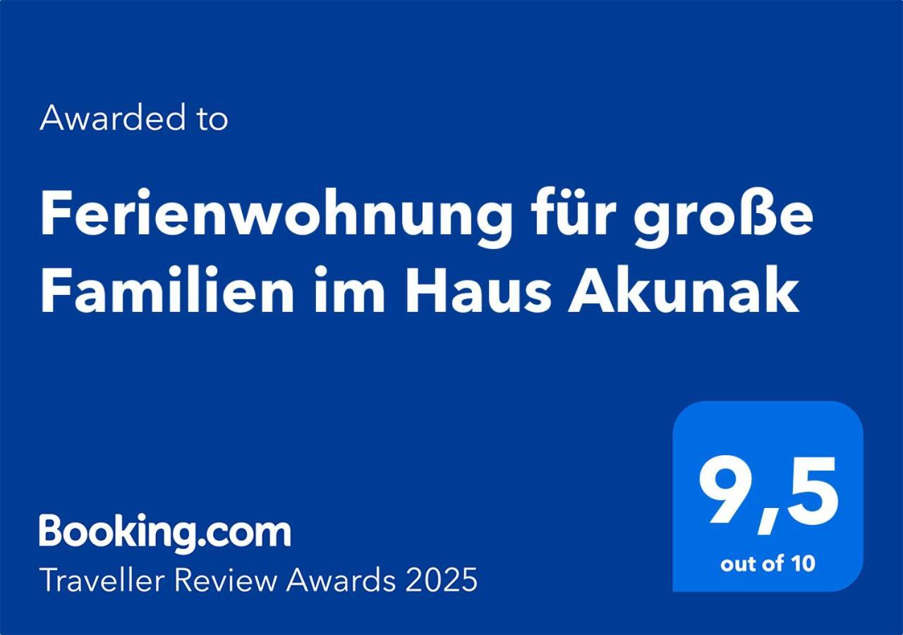Ferienwohnung Fuer Grosse Familien Im Haus Akunak 부숨 외부 사진